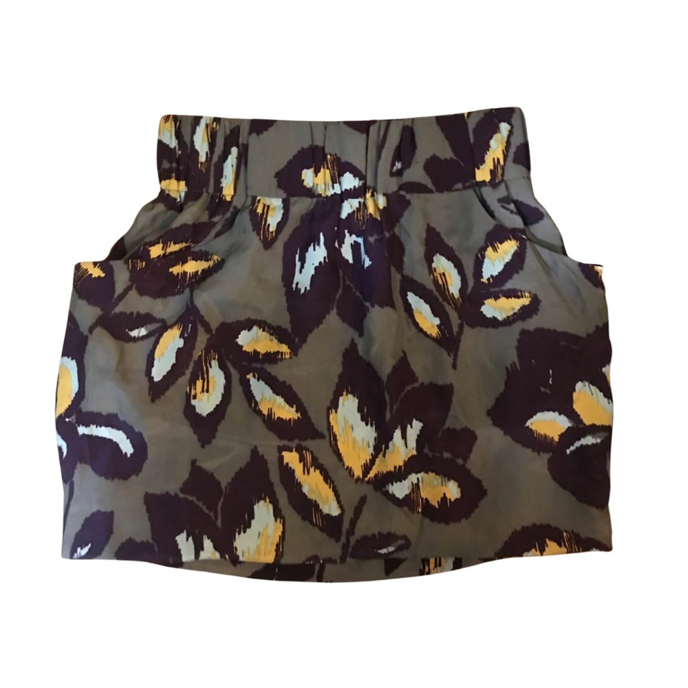 Dolce Vita Multicolor Silk Skirt